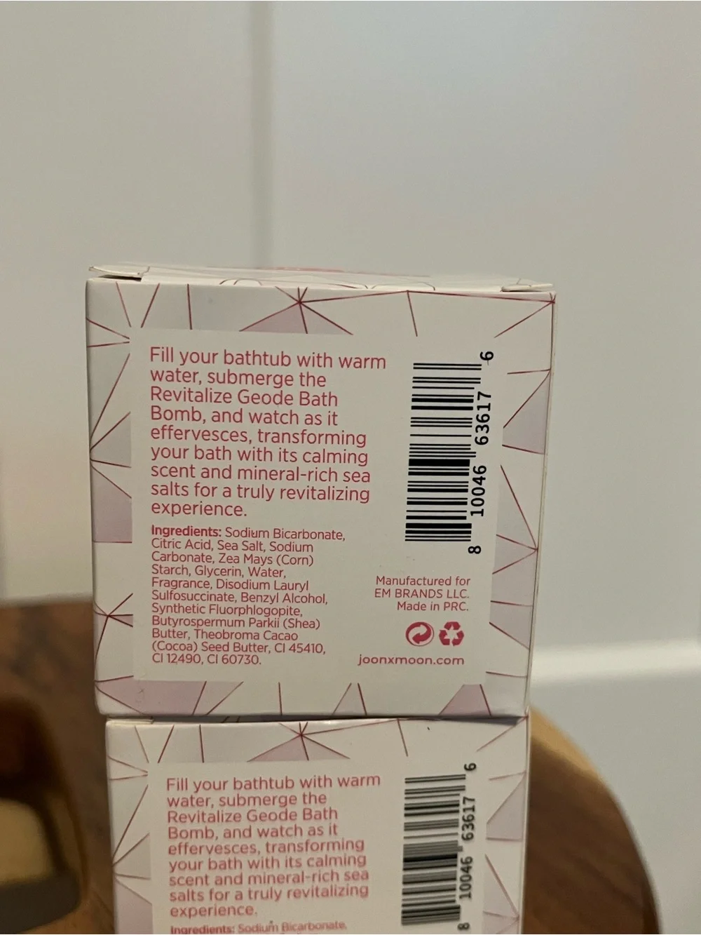 TWO Revitalize Bath Bombs